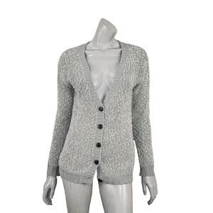 Moussy for Japanese market Women's Knit Cardigan Sweater in Gray